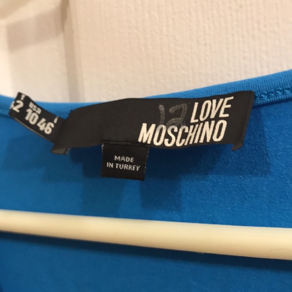 ⚡️FINAL PRICE⚡️ Love Moschino Logo Heart Print Tank Top/Tunic - Picture 5 of 13